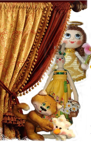 Совет женщин г.Канаш представляет выставку «Жили-были куклы» 